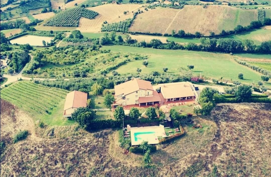 Country-House Pecora Nera Guest House Mosciano SantʼAngelo Exterior foto
