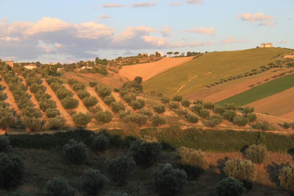 Country-House Pecora Nera Guest House Mosciano SantʼAngelo Exterior foto